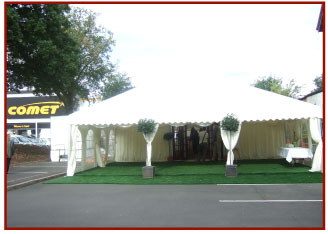 Marquee for Comet PLC