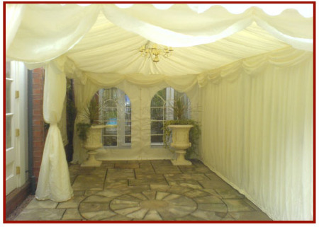 Marquee walkway (3m x 6m)